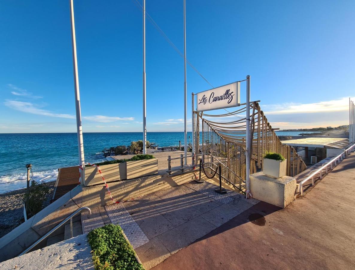 Studio Grande Terrasse A 5 Min De La Mer Nizza Kültér fotó